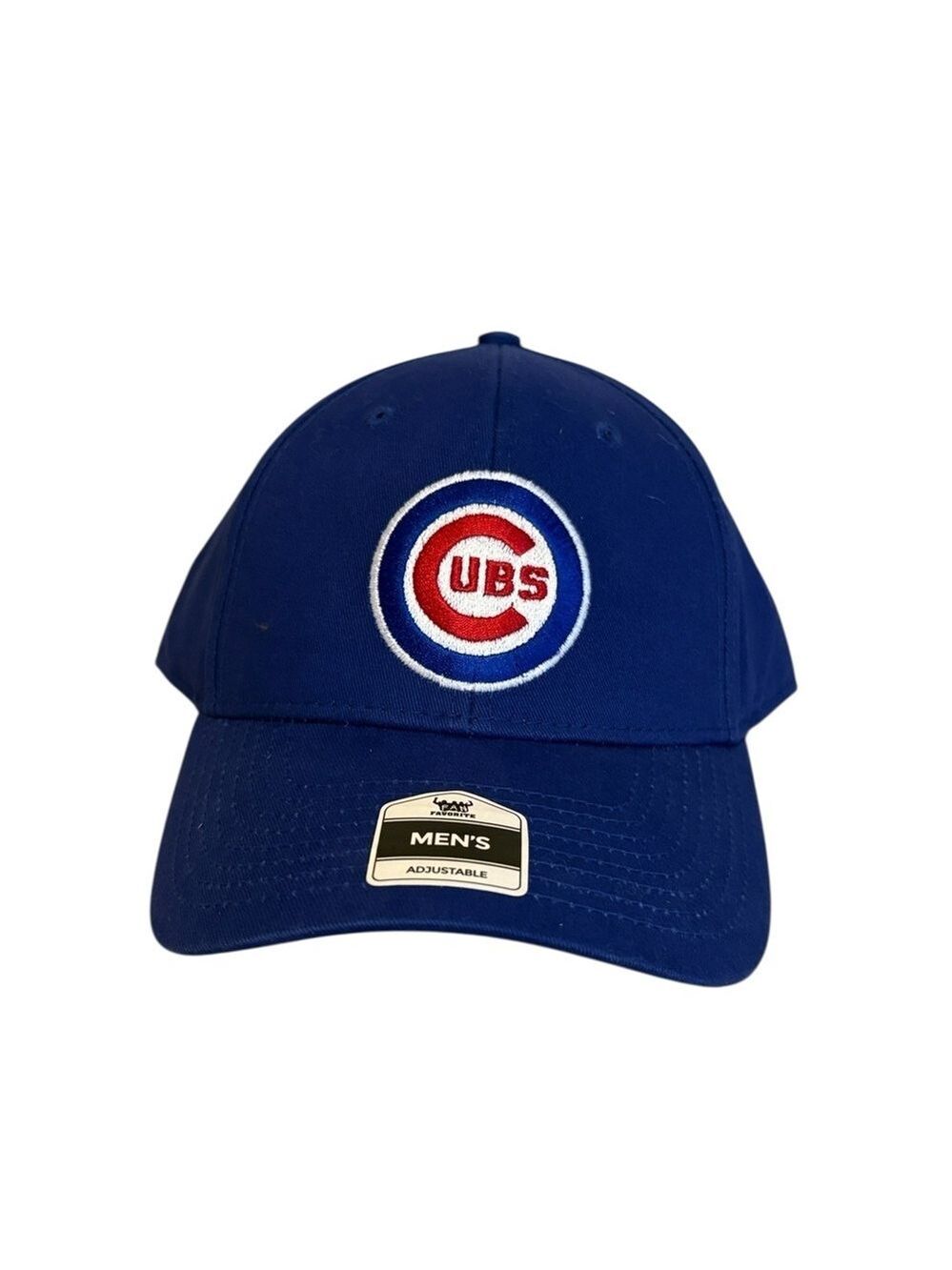 Genuine Merchandise Men’s MLB Chicago Cubs Cap Adjustable Fan Favorite Blue New